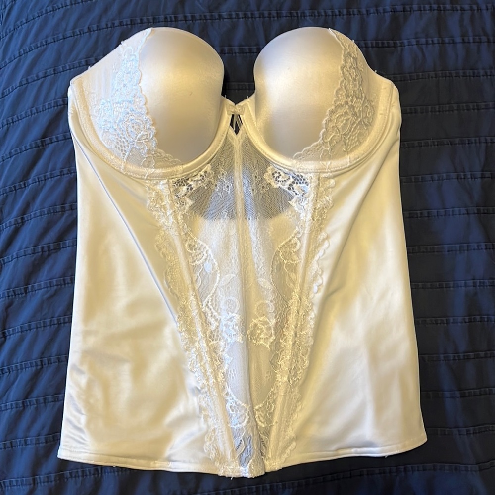 Bridal Corset Bra with Lace